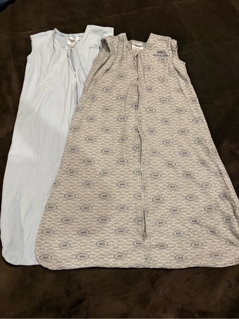 Two Halo Sleeveless Maxi Skirt in Light Blue and Gray Fish Pattern